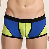 mens sexy underwear multicolor high quality polyester boxers