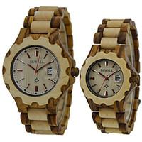 mens womens unisex wrist watch unique creative watch wood watch quartz ...