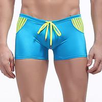 Men\'s Sexy Color Block Swim Shorts Beachwear Swimwear