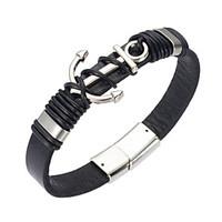 mens leather bracelet jewelry natural fashion leather alloy irregular  ...