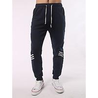 mens mid rise stretchy jogger sweatpants pants street chic relaxed ski ...