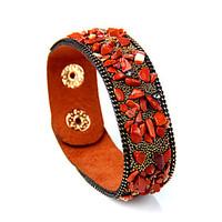 Men\'s Bangles Jewelry Fashion Punk Leather Alloy Round Jewelry 147 Special Occasion Sports 1pc