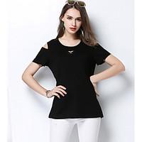 meidongtai womens going out beach simple blousesolid v neck length sle ...