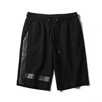 mens mid rise strenchy shorts pants active relaxed print