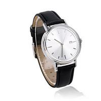 mens womens dress watch fashion watch quartz pedometer leather band ch ...