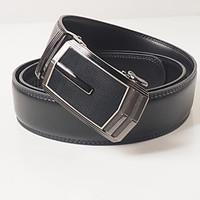 Men\'s casual fashion concept leather automatic buckle With the body is about 3.6 cm wide