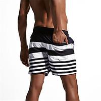 Men\'s Straped Bottoms Sport Polyester Striped