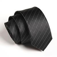 men party work casual neck tie polyester striped all seasons