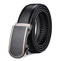 Men\'s Alloy Leather Waist Belt, Work Casual Solid Others Classic Fashion