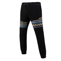 mens mid rise strenchy loose pants active relaxed solid