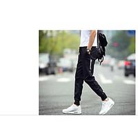 mens mid rise micro elastic chinos pants simple street chic chinoiseri ...