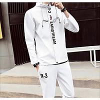 mens casualdaily hoodie solid hooded strenchy cotton long sleeve sprin ...