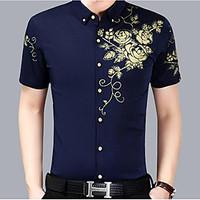 mens casualdaily simple shirt solid print classic collar length sleeve ...