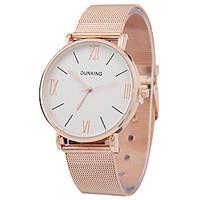 Men\'s Fashion Watch Casual Watch Quartz Alloy Band Rose Gold