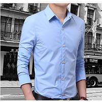mens going out holiday vintage simple spring fall shirt solid square n ...