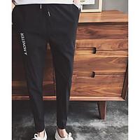 mens mid rise inelastic chinos pants simple slim solid