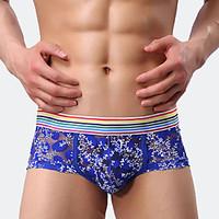 Men\'s Men Sexy Push-Up Lace Jacquard Ultra Sexy Panties Briefs Underwear