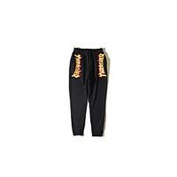 mens mid rise strenchy sweatpants pants street chic active simple loos ...