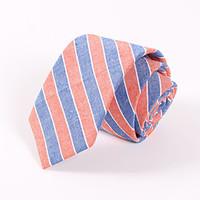 Men\'s Casual Fashion Personality Stripe Cotton Tie