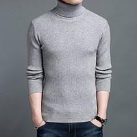 mens going out casualdaily party vintage simple regular pullover solid ...