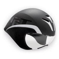 met drone time trial helmet 2017 black white large