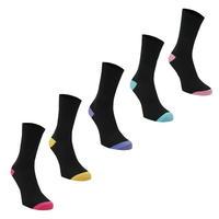 Mega Value Ladies Five Pack Socks