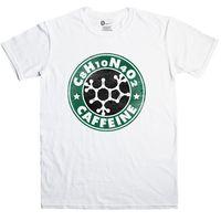 Men\'s Funny Science T Shirt - Caffeine Molecule