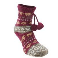 Mega Value One Pair Design Slipper Socks Womens