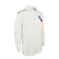 medal ribbon rugby shirt white