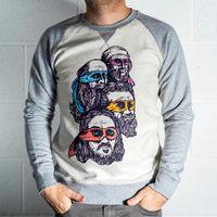Mens 8Ball Black Tag Premium Sweatshirt - Ninja Renaissance