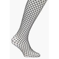 medium scale fishnet tights black