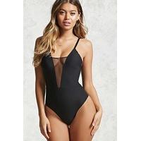 Mesh Cutout Bodysuit