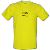 Me You Facebook male t-shirt.