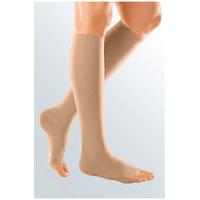 Medi Duomed Soft Class 3 Below Knee Compression Stockings Sand Medium Open Toe