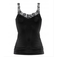 Mey Emotion Cami, Black Mey Emotion Cami Top Black