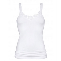 Mey Emotion Cami, White Mey Emotion Cami Top White