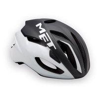 met rivale road cycling helmet 2017 black white medium 54cm 58cm