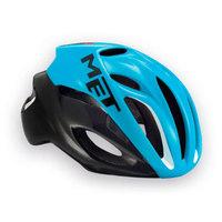 met rivale road cycling helmet 2017 cyan black medium 54cm 58cm