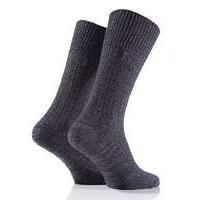 Mens Jeep Textured Yarn Socks