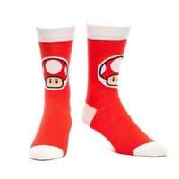 Men\'s Nintendo Mushroom Crew Ankle Socks 11-14 (Manufacturer Size:43)