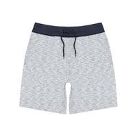 Mens casual loungewear soft jersey cotton rich shorts - Blue