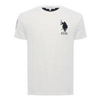 mens us polo association 100 cotton short sleeve crew neckline logo pr ...