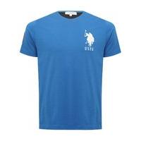 mens us polo association 100 cotton short sleeve crew neckline logo pr ...