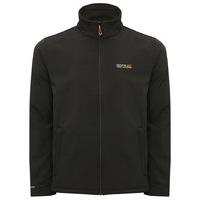 Mens Regatta Lightweight Softshell Water Repellent Wind Resistant Jacket - Black