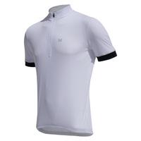 Merlin Wear Core Short Sleeve Cycling Jersey - White / Medium