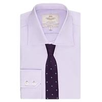 Men\'s Formal Lilac Classic Fit Shirt - Single Cuff - Easy Iron