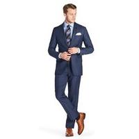 mens blue pique slim fit italian suit 1913 collection