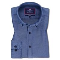 Men\'s Denim Oxford Slim Fit Shirt - Single Cuff