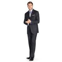 mens charcoal slim fit italian suit 1913 collection