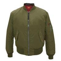 Merc Lambeth Bomber Jacket - Combat Green